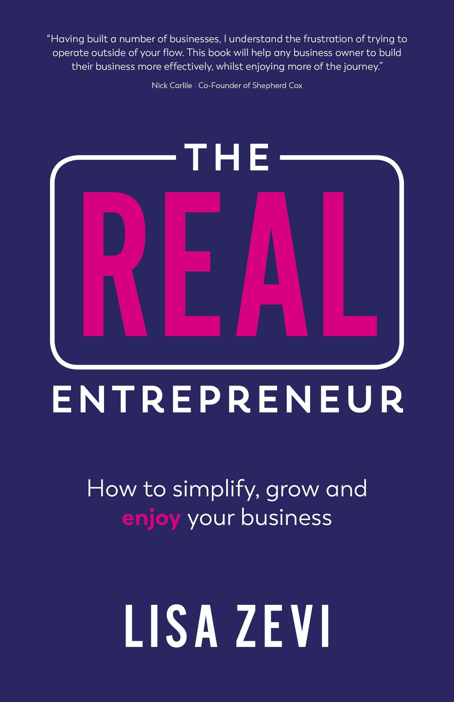 Cover image for The REAL Entrepreneur, isbn: 9781781333662