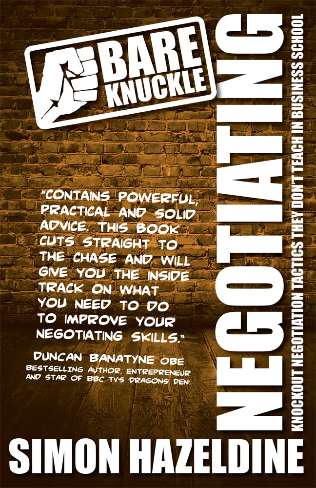 Cover image for Bare Knuckle Negotiating, isbn: 9781907498626