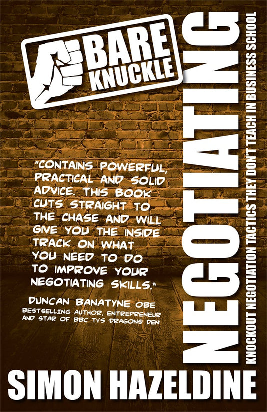 Cover image for Bare Knuckle Negotiating, isbn: 9781907498626