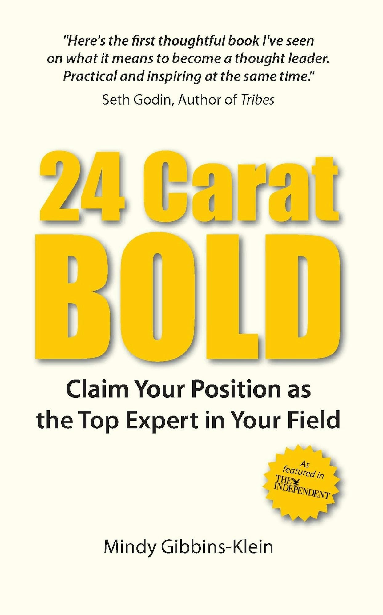 Cover image for 24 Carat BOLD, isbn: 9781907722349